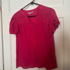 Nanette Lepore Fuchsia Blouse
